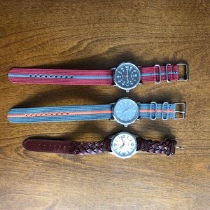 Timex Weekender Wristwatch - Lot of 3